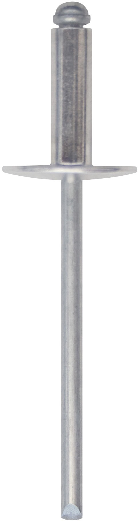 Cod. 0300104001300 - RIVEX Rivetto in alluminio con testa larga