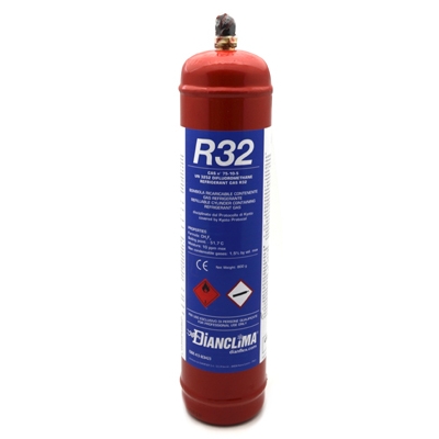 Cod. 413-XC0423-18 - BOMBOLA RICARICABILE CONTENENTE GAS REFRIGERANTE R32