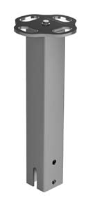 COLONNINA VERTICALE INOX H.50cm