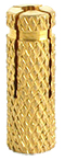 Cod. BLSAK0100005 - Blister-Tassello in ottone zigrinato