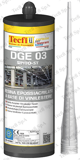 Cod. DGE0300300 - INTO ST-VEPX Resina vinilestere epossiacr.s/stirene, ETA-CE