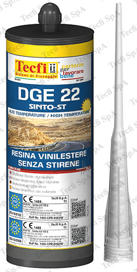 Cod. DGE2200400 - SINTO ST-VES Resina vinil.bicomp. s/stirene,ETA-CE estivo