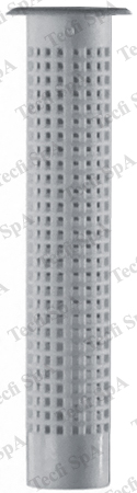 Cod. FV0112080 - Bussola retinata in plastica per fissaggi chimici 