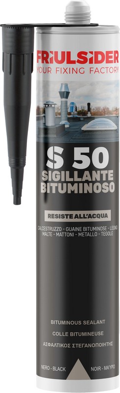 Cod. S5090 - Sigillante bituminoso nero - 300 ml