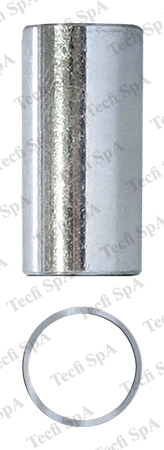 Cod. SPS0112100 - Prolunghe a tubetto da lamiera, in acciaio zincato