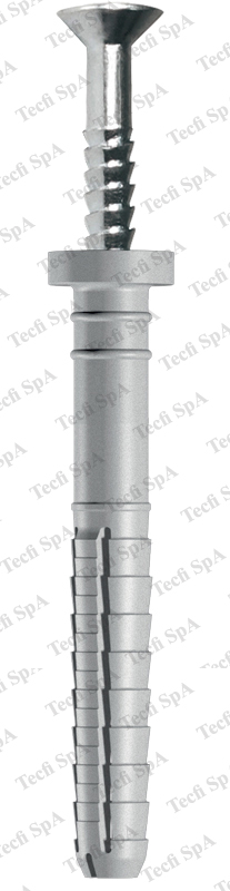 Cod. YZ5208080 - Tass. nylon grigio multiesp.b/cilindrico c/vite percuss. A2
