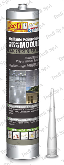 Cod. ZR0300300 - Sigillante poliuretanico elastico a medio-alto modulo, grigio