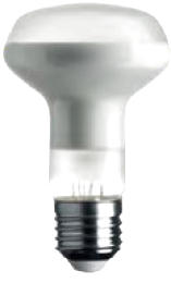 LAMP.LED REFL.STICK R63 3K E27