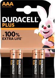 Cod. PDMS - PILE DURACELL MINISTIL.AAA 4PZ