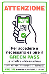 S.PVC ADESIVO GREEN PASS 30X20