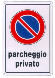 S.PVC PARCHEGGIO PRIVAT. 30X20