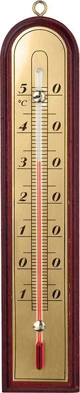 Termometri da parete therm36 di legno cm.27